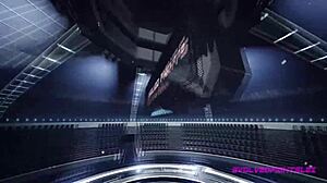 Daisy Ducati Wrestles Victoria Voxxx, Licking Pussy And Using Strapon