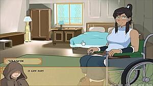 in four element trainer book 5 slav part 5, 'what's next in this hentai dating game?'