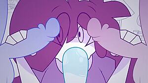 Jennys triple trouble with anal and blowjob