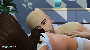 i married liberty lee in sims 4 and she cummed on my wedding dress