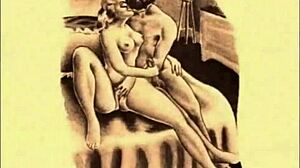 Vintage erotic art collection!