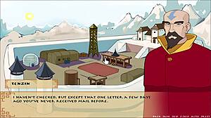 in four element trainer book 5 slav part 5, 'what's next in this hentai dating game?'