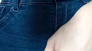 Are you playing with a belt on your pussy for spanking?