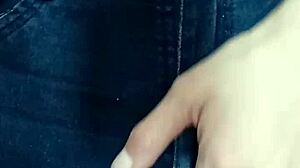 Are you playing with a belt on your pussy for spanking?