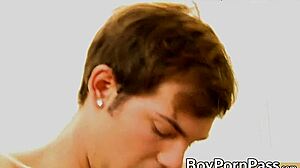 How deep can that monster cock go in his tight ass?