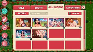 nutaku booty farm hentai game part 07, cartoon milf with big tits and ass in ranch sex