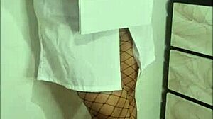 Nurse Mounts Patient's Cock