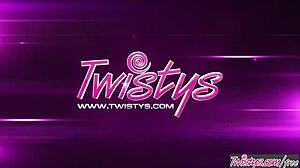 Twistys features Roxy in an afternoon tease session with toys and solo play