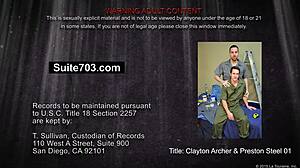 tattooed gay workers fucking with monster cocks!