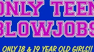 Horny Teen Gives Sloppy Deepthroat Blowjob To Huge Cock