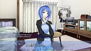 akumeru family - mahiru route part 8 - classroom voyeurism scene