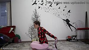 Follow my yoga instructions, slut