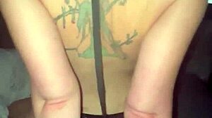 My boyfriend makes me moan and cum while watching porn together.