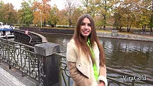 Beautiful Girl Arrives Home And Receives Anal And Cum In Face Vg341