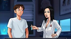 Summertime Saga 110 Features Brunette Teacher In Detailed Encounter