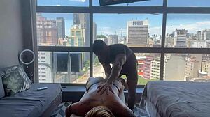 Blonde With Natural Tits Relaxes Sensually, Cumming On Masseur's Cock In Intense Orgasm