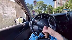 Holy crap, jerked off to a hot chick at the bus stop!