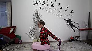 Follow my yoga instructions, slut