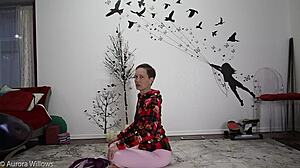 Follow my yoga instructions, slut