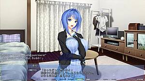 akumeru family - mahiru route part 8 - classroom voyeurism scene