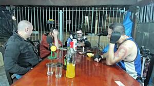 Dany rio gives intense blowjob live on podcast