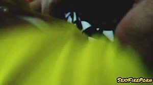 Amateur couple engages in intense anal fucking