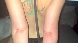 My boyfriend makes me moan and cum while watching porn together.