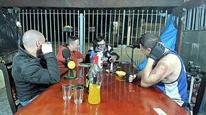 Dany rio gives intense blowjob live on podcast