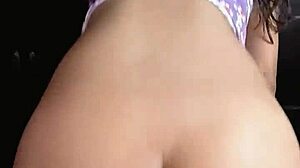 Young 18+ Latina Babe Rides Hard Homemade