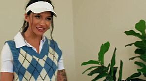 Trans Lucy Hart and April Olsen heat up in bed