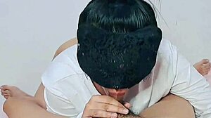 Asian Wife Sucks Husband's Cock In Homemade Video