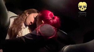 My Friend and I Played With Boss's Cock in Car