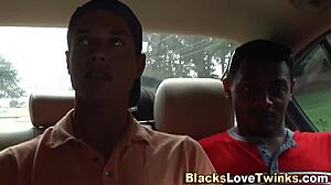 Gay Black Guy Jizzing In High Definition Interracial Threesome