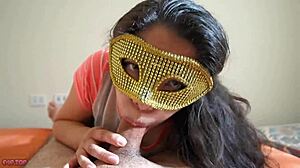 Stepmom Can't Control Herself, Blowjobs And Deepthroats My Cock, Then Reverse Cowgirl Fuck