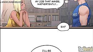 I am doing my workout routine in this anime, but it's getting steamy, chapter 8