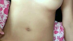 Young 18+ Latina Babe Rides Hard Homemade