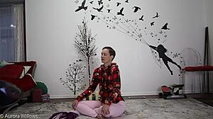 Follow my yoga instructions, slut