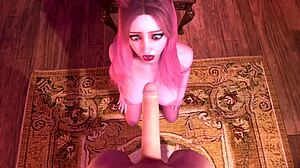Horny Cat Cosplay In 3D Animation: POV Sex And Ass