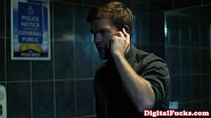 Blonde Big Tited Babe Getting Throat Slammed In Roleplay