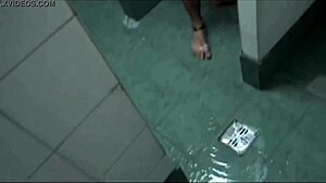 latinos engage in detailed gay fucking in the showers, showing every action and role