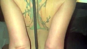 My boyfriend makes me moan and cum while watching porn together.