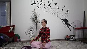 Follow my yoga instructions, slut