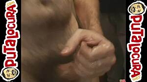 Teen casting turns into group gangbang with blowjobs and cumshots