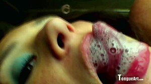 Sophia D Plays with My Spit Fetish