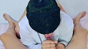 Asian Wife Sucks Husband's Cock In Homemade Video