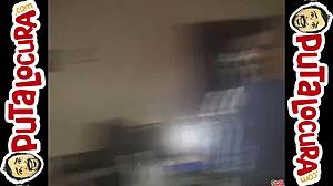 Teen casting turns into group gangbang with blowjobs and cumshots