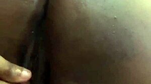 horny neighbor gets big black dick in ass after fingering