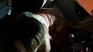 Sex While Getting Food And Fucked On The Bridge In Public