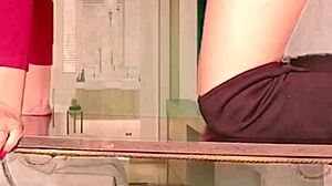 Sexy Milf Rubs Her Shaved Hairless Pussy in Amateur Solo Masturbation Video