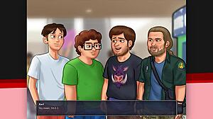 Hot Gym Teacher In Summertime Saga Game